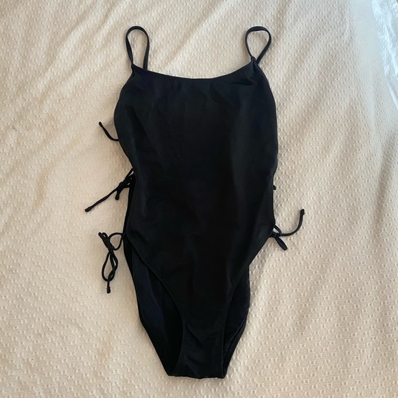 Solid & Striped Side Tie One Piece - size M - Picture 3 of 7